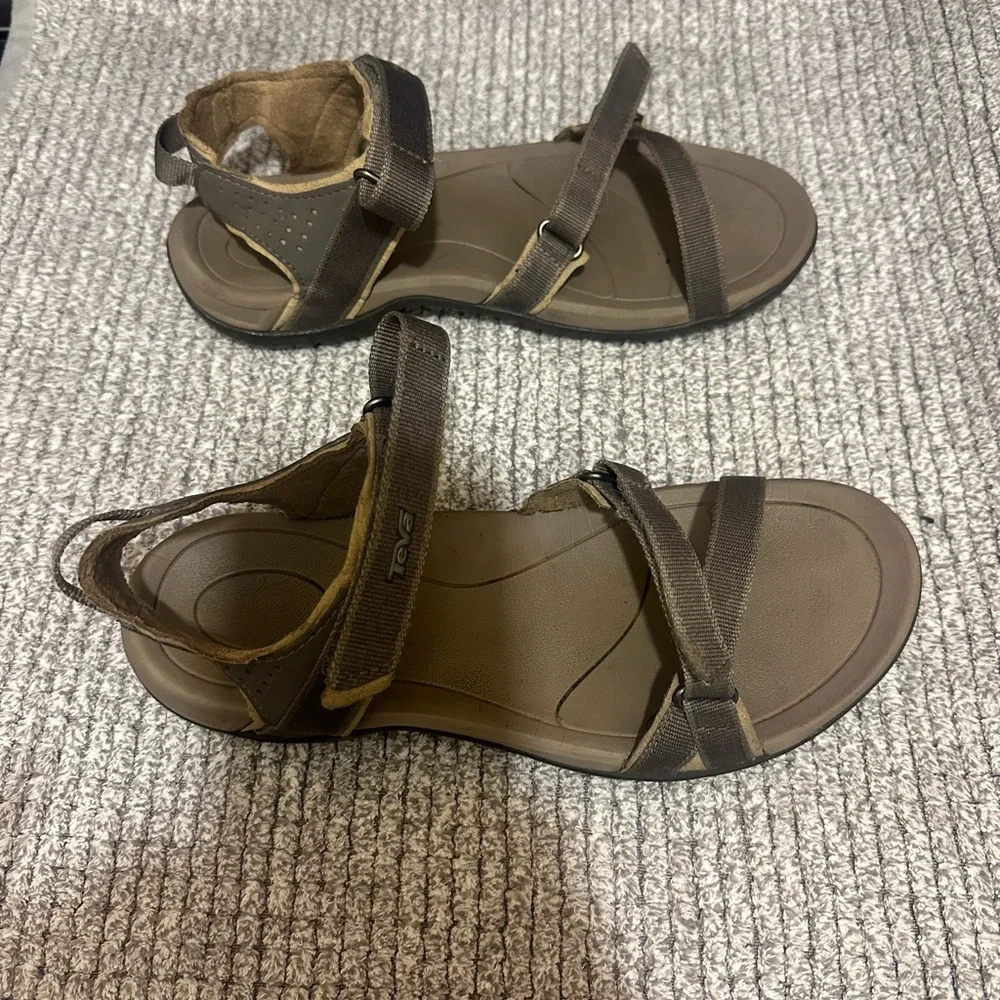 Teva Verra hiking sandal 7 grey gray taupe - Picture 12 of 16
